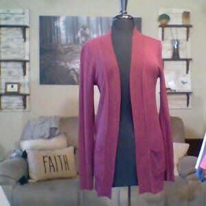Zenana Maroon (fits Small to Large) Cardigan
